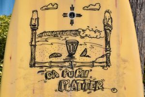 Pupu Platter, Pat O'Hare exhibit, Cocoa Beach Surf Museum